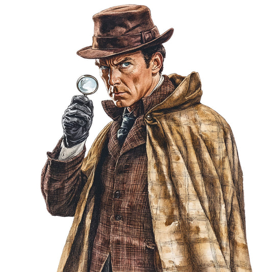 Sherlock Holmes Fabric Panel 16