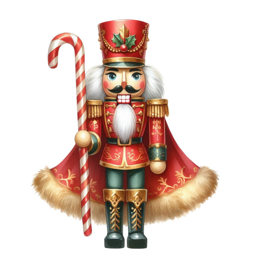 Christmas Nutcracker Scene Fabric Panel 8
