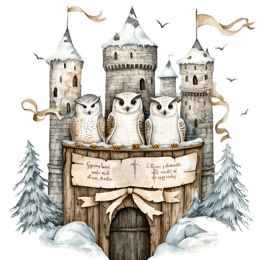 Wizard School Fabric Panel 34