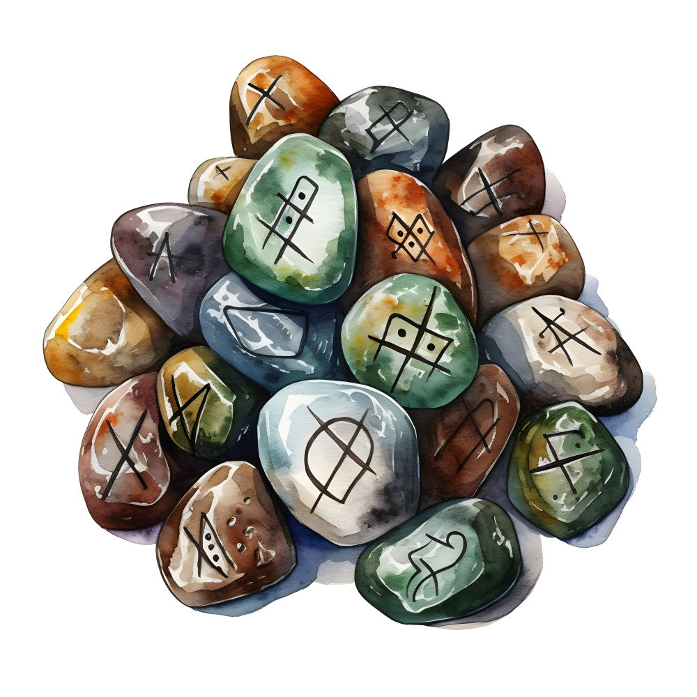 Celtic Symbols Fabric Panel 14