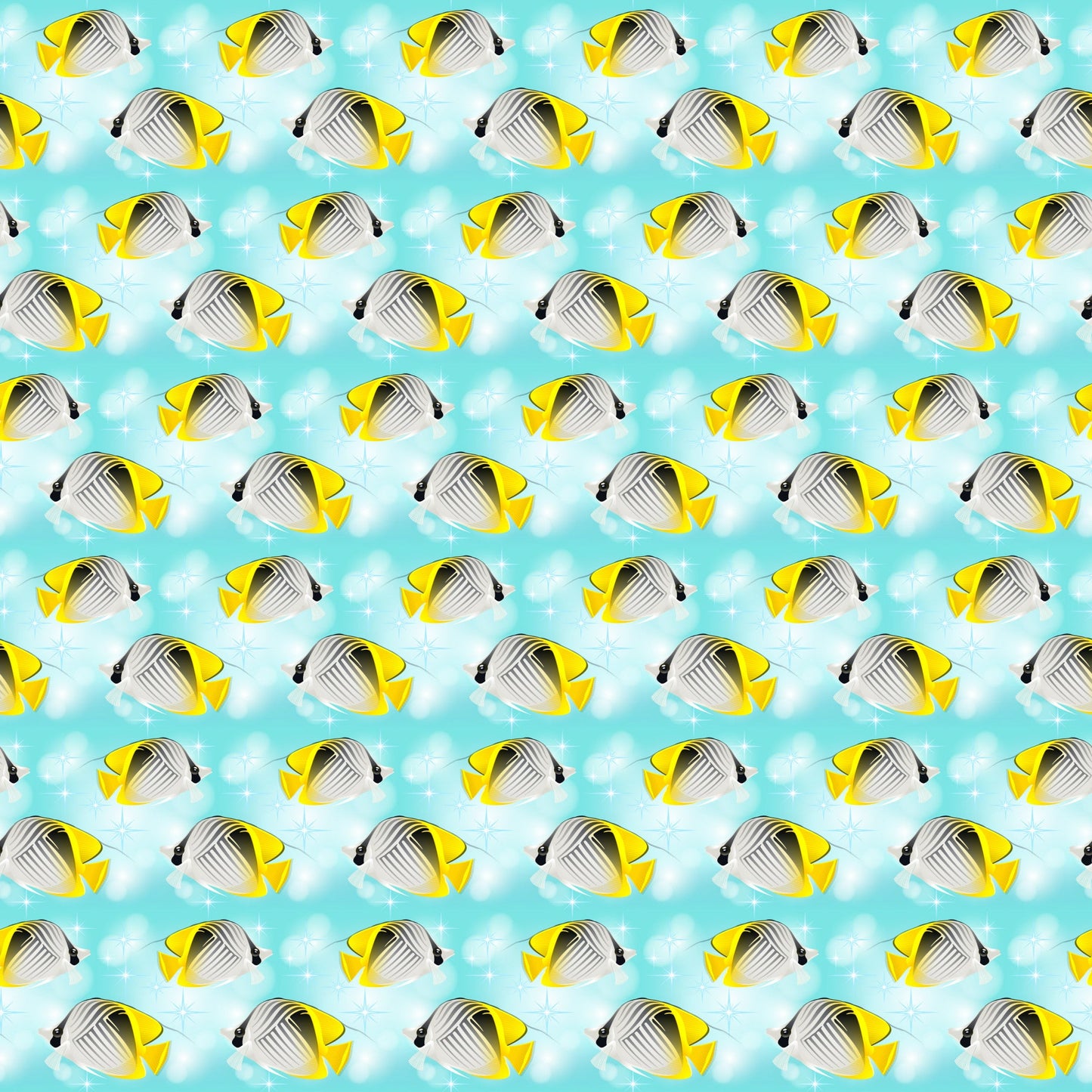 Summer Beach Pattern 5 Quilting Cotton Fabric