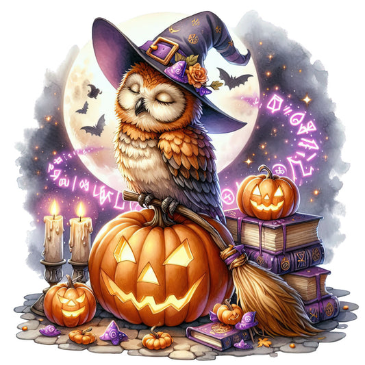 Halloween Wonder Animals Fabric Panel 72