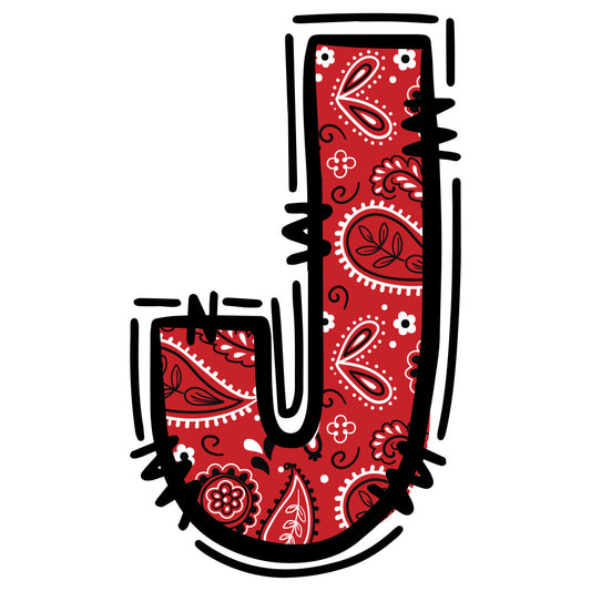 Cowboy Alphabet Fabric Panel 11