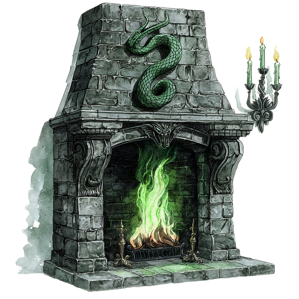 Wizard School Fabric Panel 39