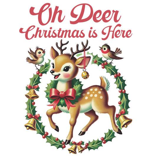 Vintage Christmas Signs Fabric Panel 8