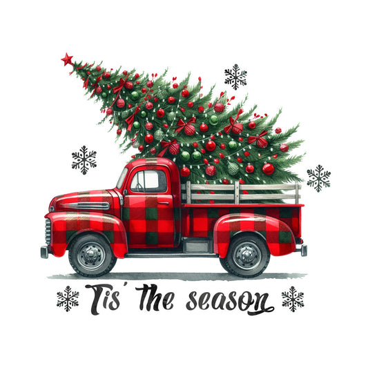 A Plaid Christmas Fabric Panel 10