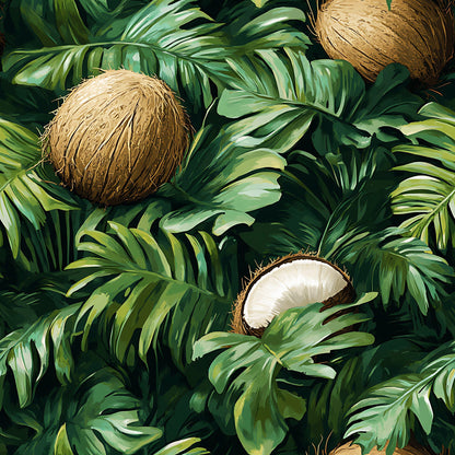 Palm Grove Pattern 3 Minky Fabric