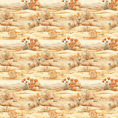 Desert Sunrise Pattern 7 Quilting Cotton Fabric