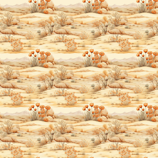 Desert Sunrise Pattern 7 Quilting Cotton Fabric