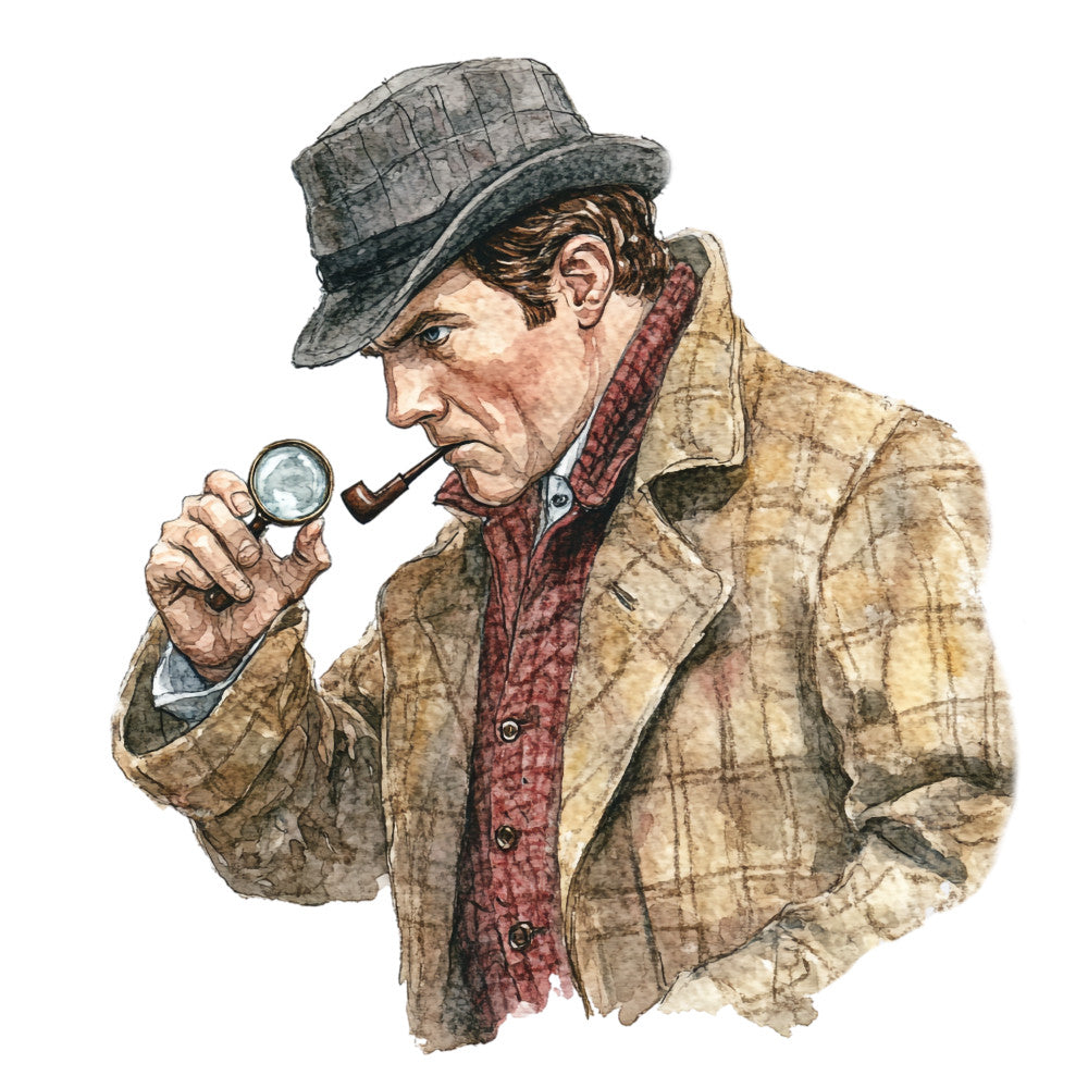 Murder Mystery Fabric Panel 24