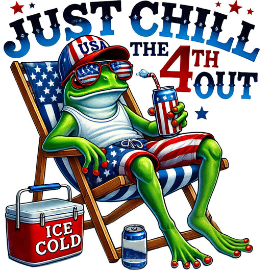 Funny 4th of July Fabric Panel 8