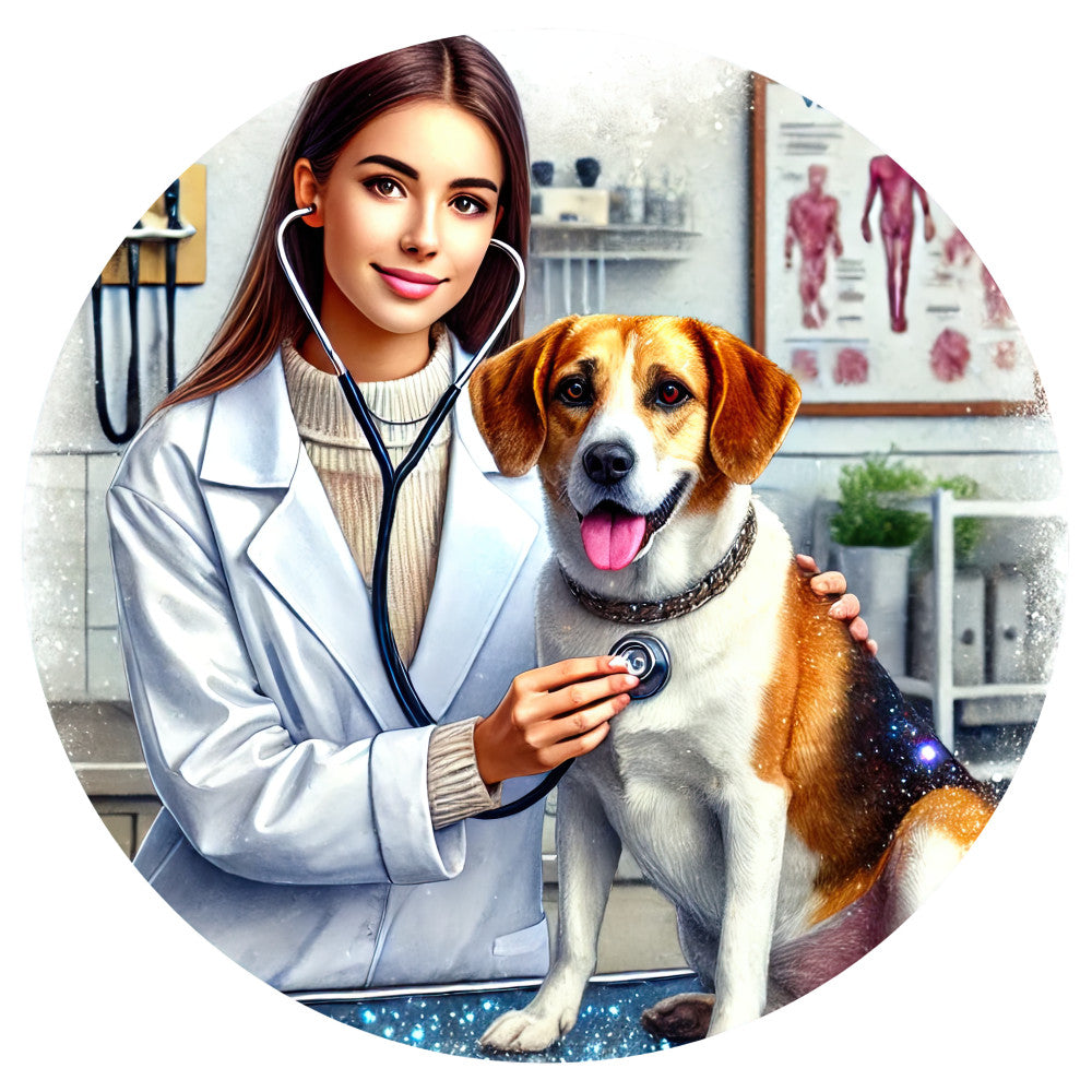 Veterinary Clinic Fabric Panel 4