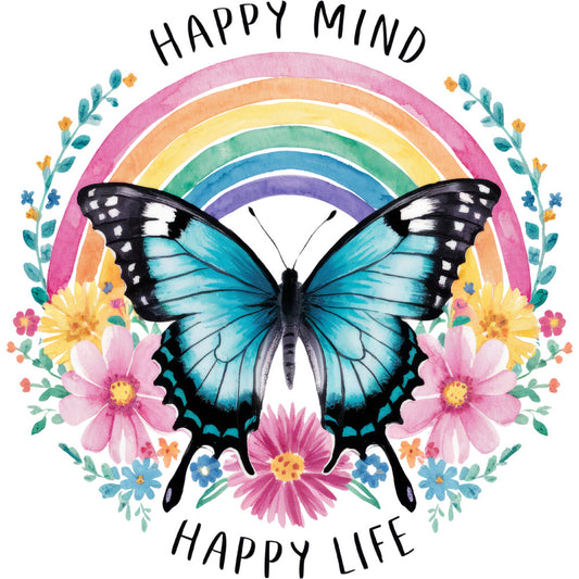 Positivity Quote Fabric Panel 4