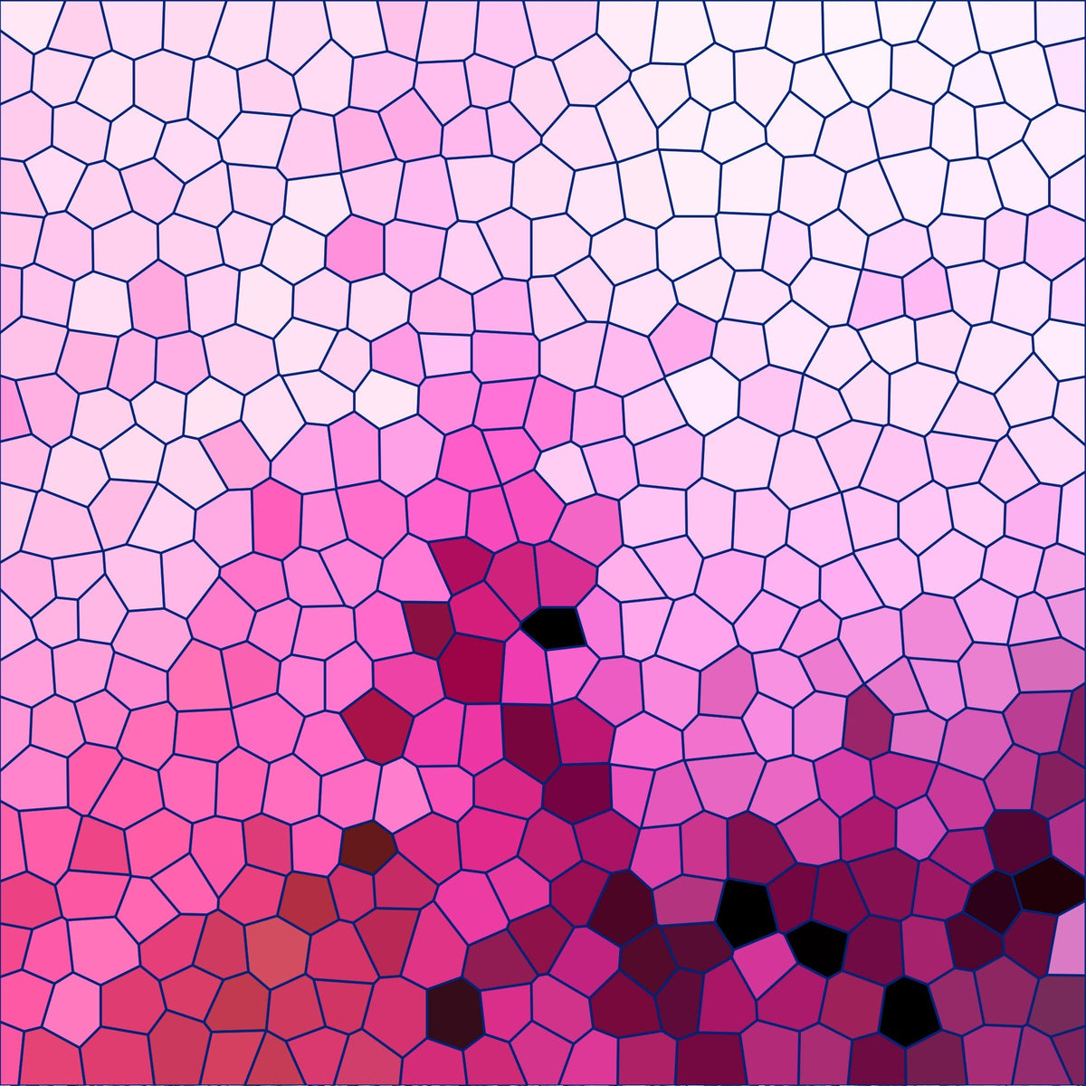 Stained Glass Dreams Pattern 3 Minky Fabric