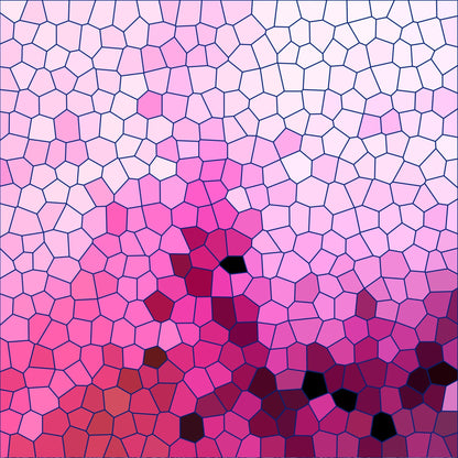 Stained Glass Dreams Pattern 3 Minky Fabric