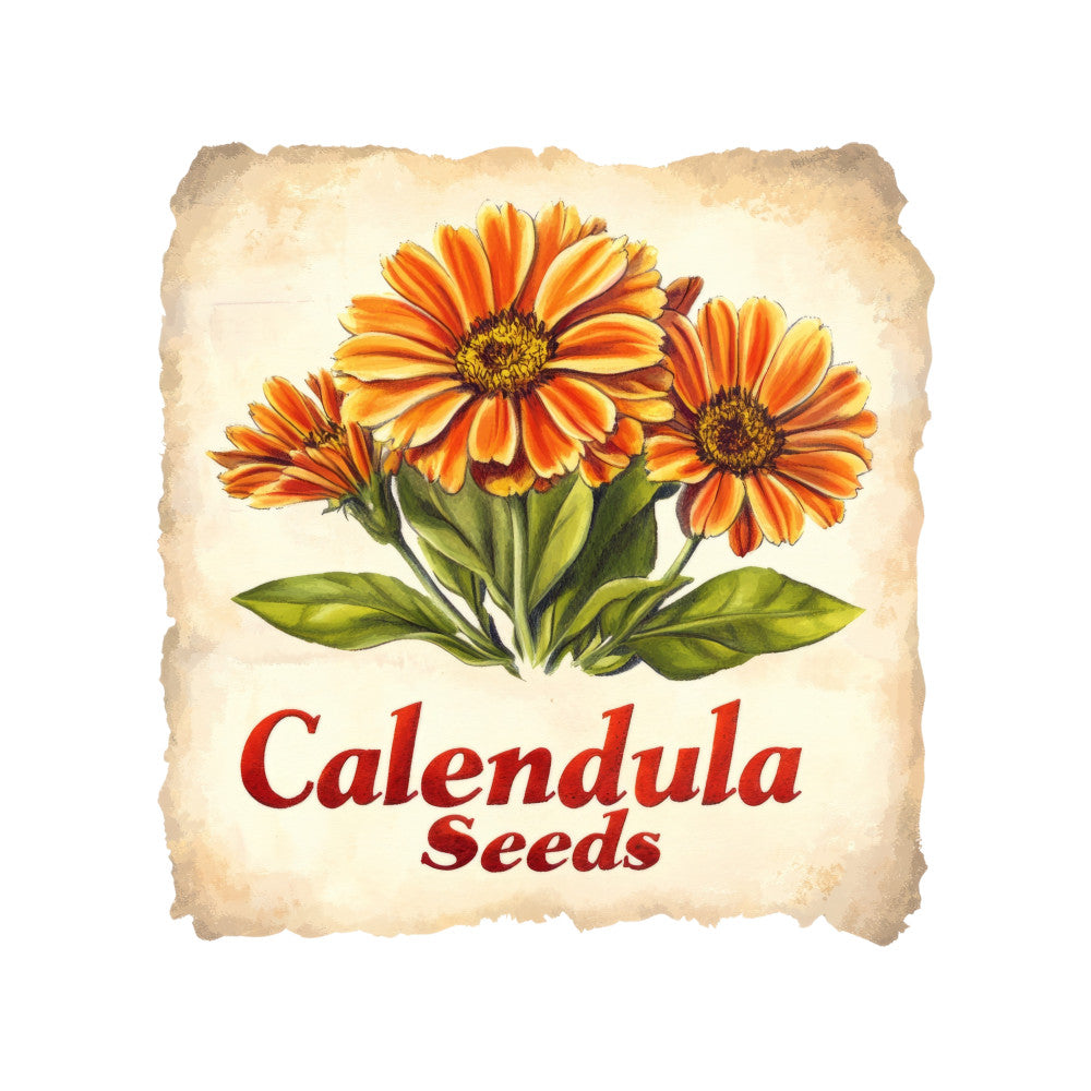 Vintage Seed Packet Fabric Panel 17