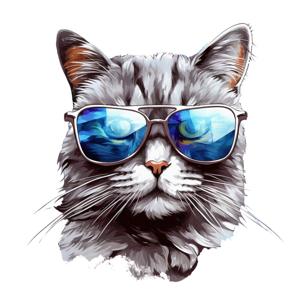 Cats with Sunglasses Fabric Panel 27