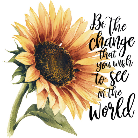 Positivity Quote Fabric Panel 3