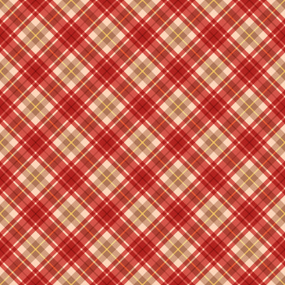 Retro Holiday Cheer Pattern 10 Minky Fabric