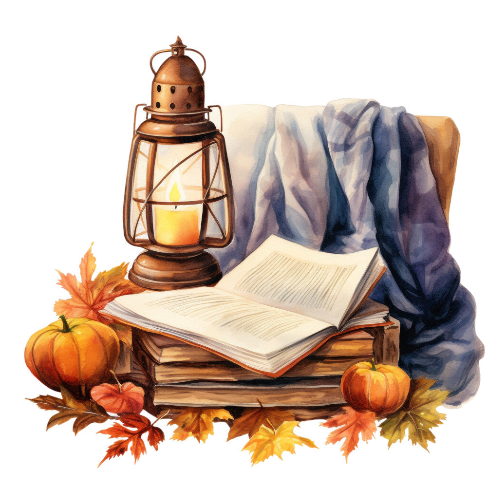 Cozy Autumn Fabric Panel 50