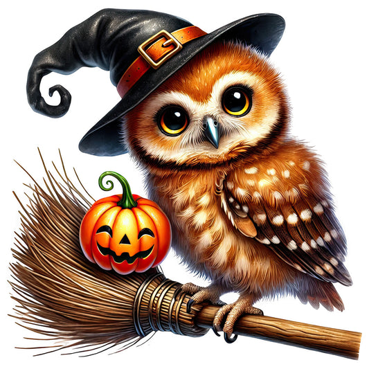 Halloween Wonder Animals Fabric Panel 51