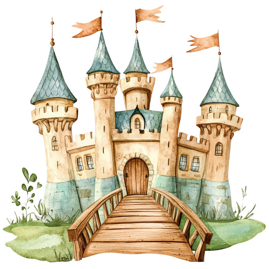 Cute Knight Fabric Panel 12