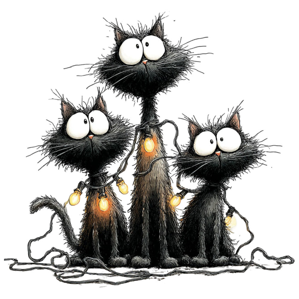 1st Whimsical Christmas Fabric Panel 20