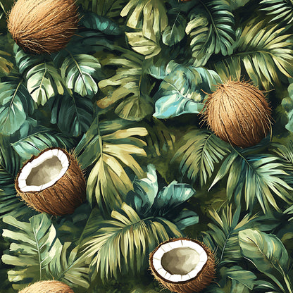 Palm Grove Pattern 13 Minky Fabric