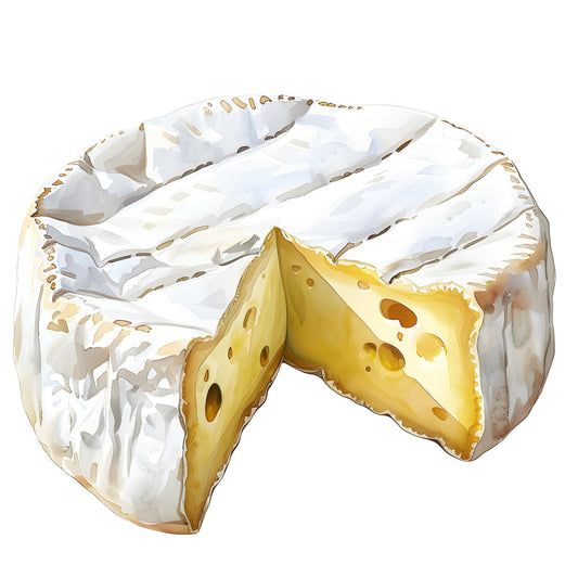 cheese, yellow, cream, white, gold, tan, food, realistic, culinary, gourmet, kitchen, farmhouse, rustic, elegant, food illustration, cheese wedge, swiss cheese, holes, dairy, food themed, kitchen decor, novelty, whimsical, culinary art, gourmet food, detailed, illustrative, food lovers, culinary themed