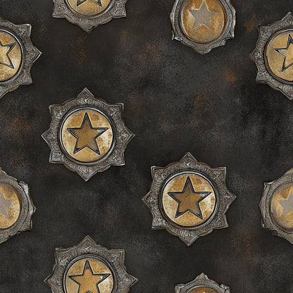 The Western Life Pattern 41 Quilting Cotton Fabric
