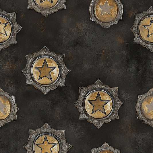 The Western Life Pattern 41 Quilting Cotton Fabric