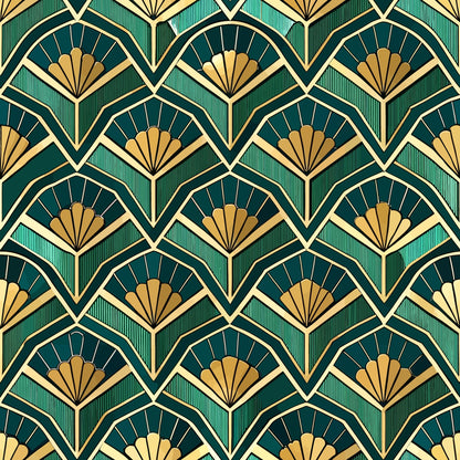 Art Deco Pattern 44 Quilting Cotton Fabric