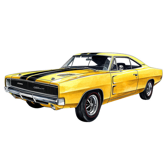 Muscle Cars Fabric Panel 25