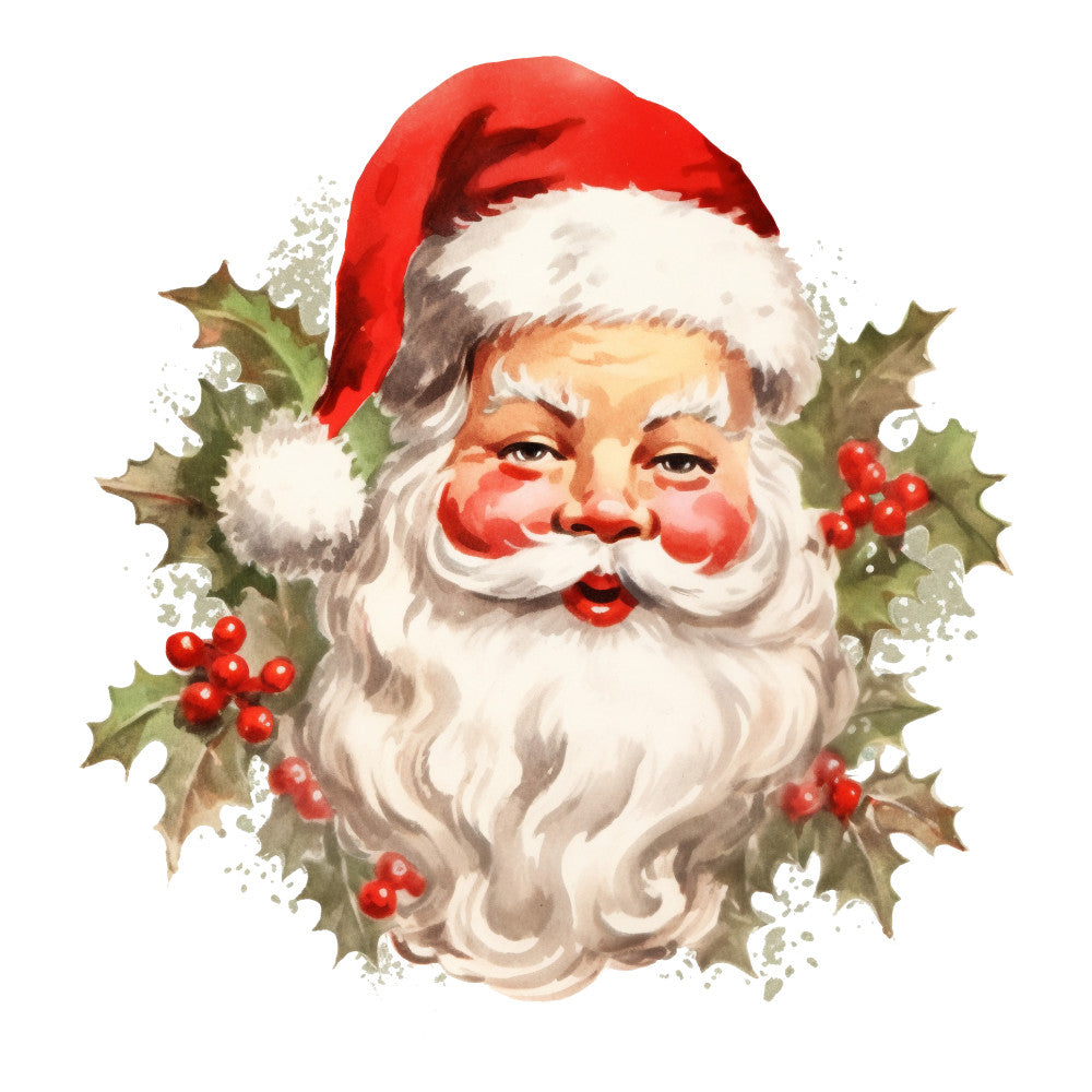 Classic Santa Claus Fabric Panel 1