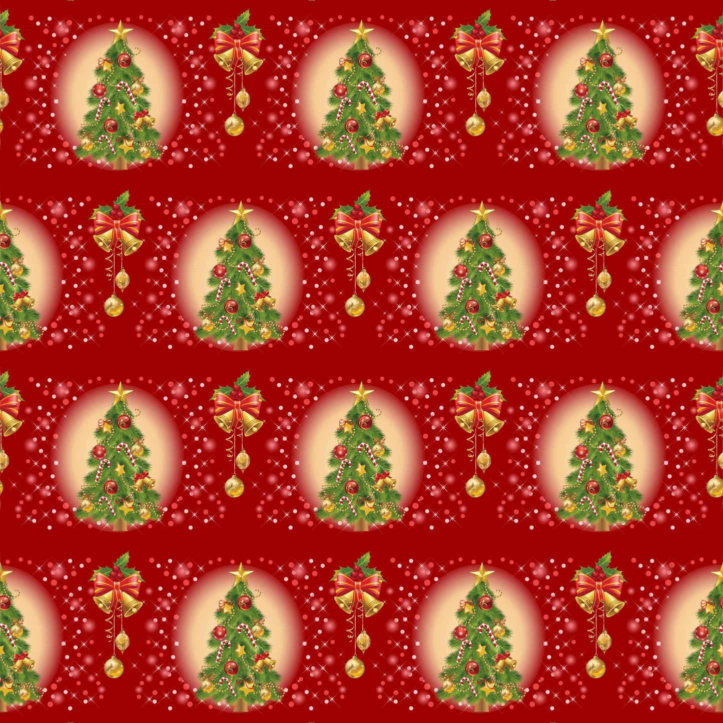 Christmas Love Pattern 8 Quilting Cotton Fabric
