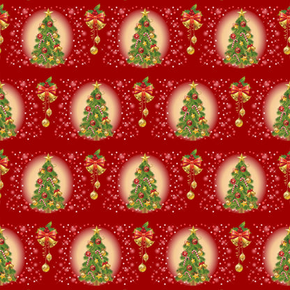 Christmas Love Pattern 8 Quilting Cotton Fabric