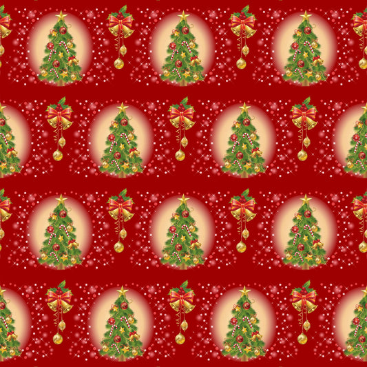 Christmas Love Pattern 8 Quilting Cotton Fabric
