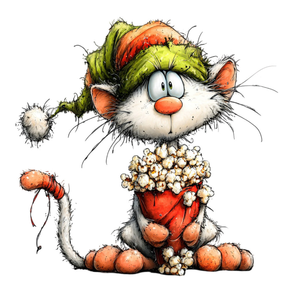 1st Whimsical Christmas Fabric Panel 33