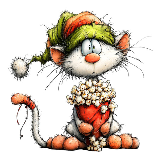 1st Whimsical Christmas Fabric Panel 33