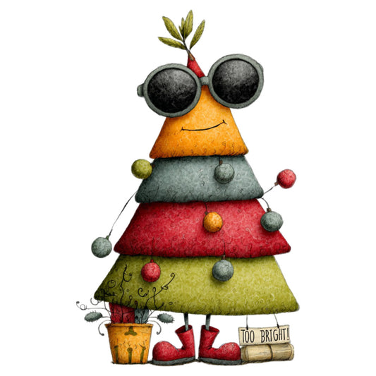 1st Whimsical Christmas Fabric Panel 160