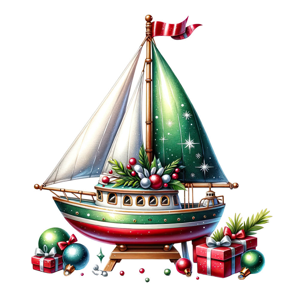 Christmas Toys Fabric Panel 29