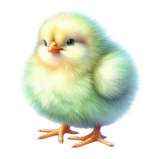 Pastel Chicks Fabric Panel 29