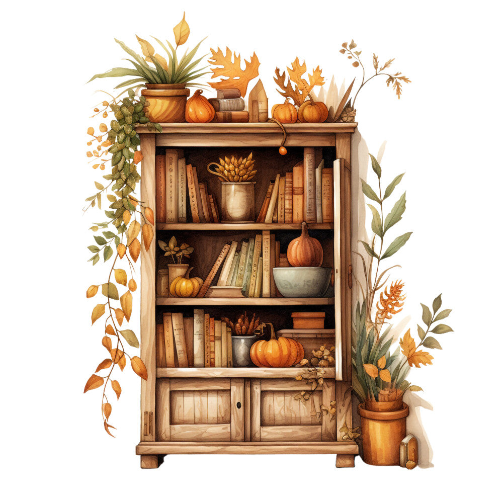 Cozy Autumn Fabric Panel 8