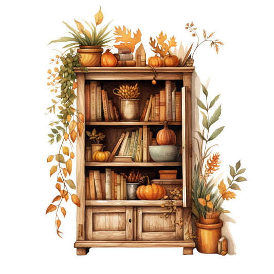 Cozy Autumn Fabric Panel 8