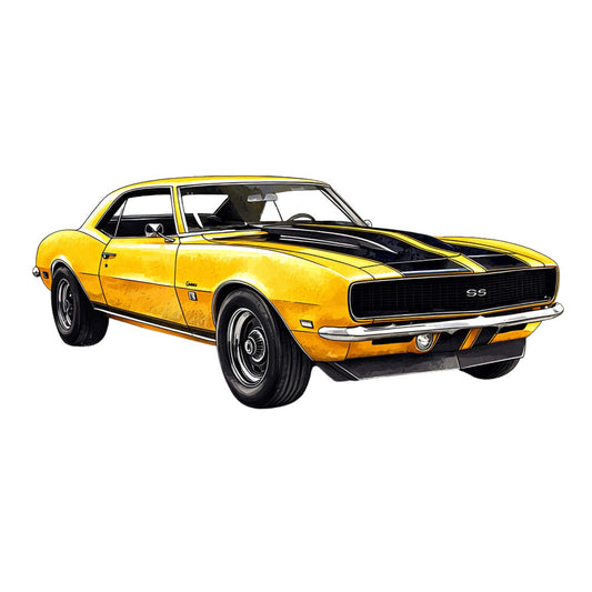 Muscle Cars Fabric Panel 9