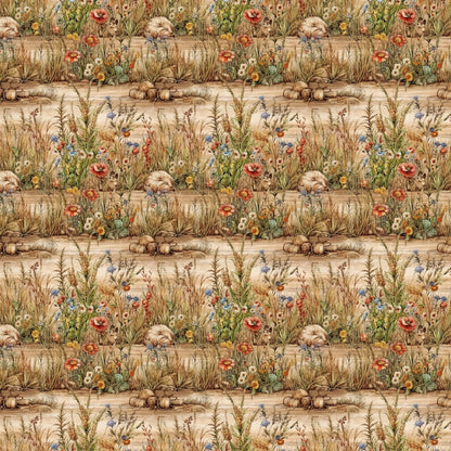 English Garden Pattern 1 Quilting Cotton Fabric
