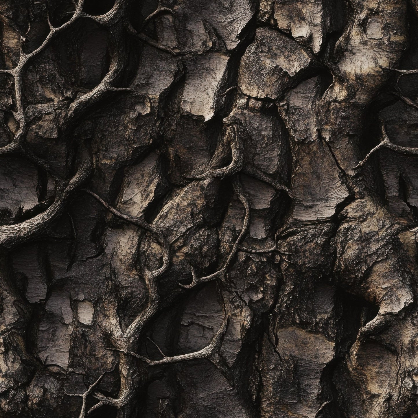 Realistic Hunting Camo Pattern 21 Quilting Cotton Fabric