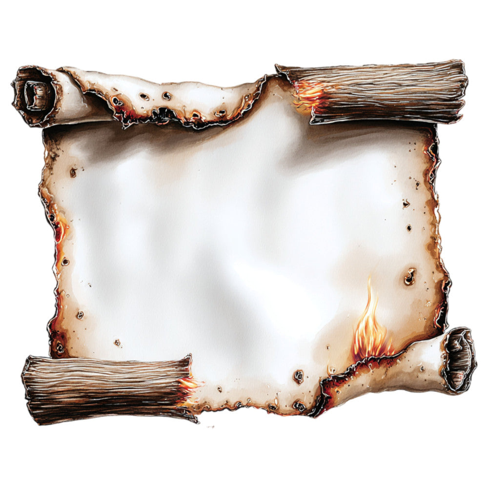 burned edges, burnt orange, charred, rustic, vintage, parchment, aged paper, brown, tan, cream, distressed, nature, wood grain, logs, campfire, fire, flames, rustic decor, farmhouse, wilderness, lodge style, autumn, Halloween, spooky, weathered, primitive, cabin, outdoor adventure, border frame, scroll design