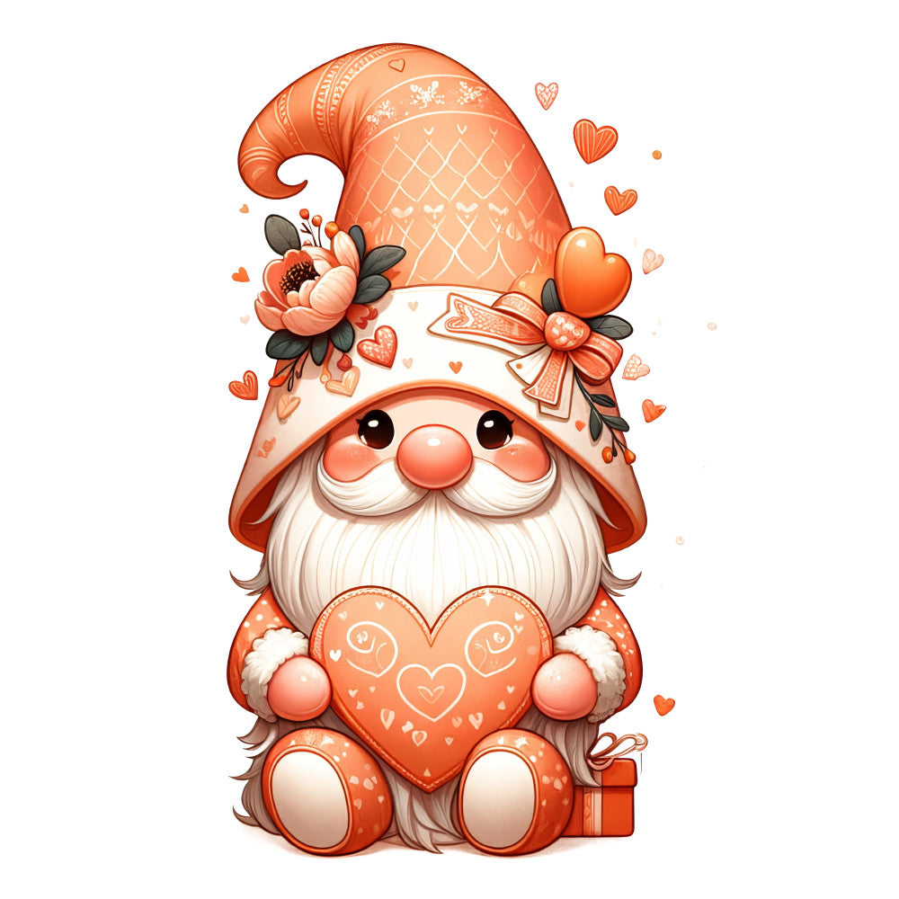 Adorable Pastel Gnome Fabric Panel 11