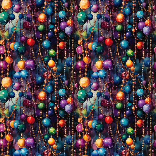 Masquerade Jewels Pattern 5 Minky Fabric